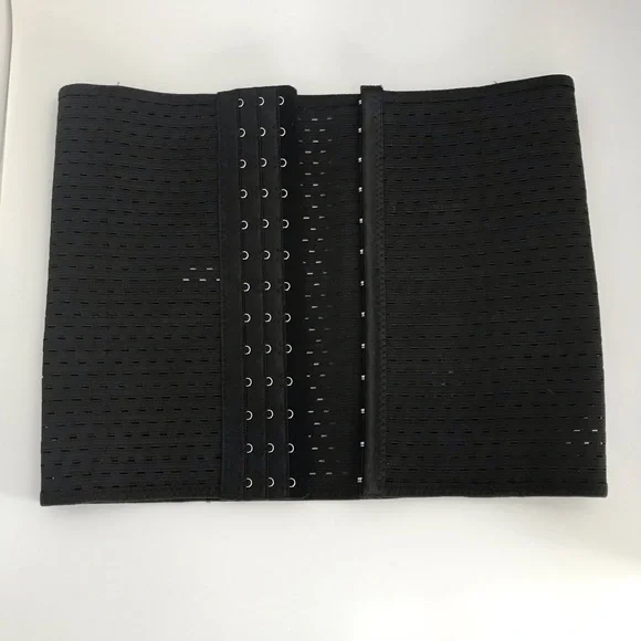 Waist trainer body shaper cincher corset black - Picture 4 of 5